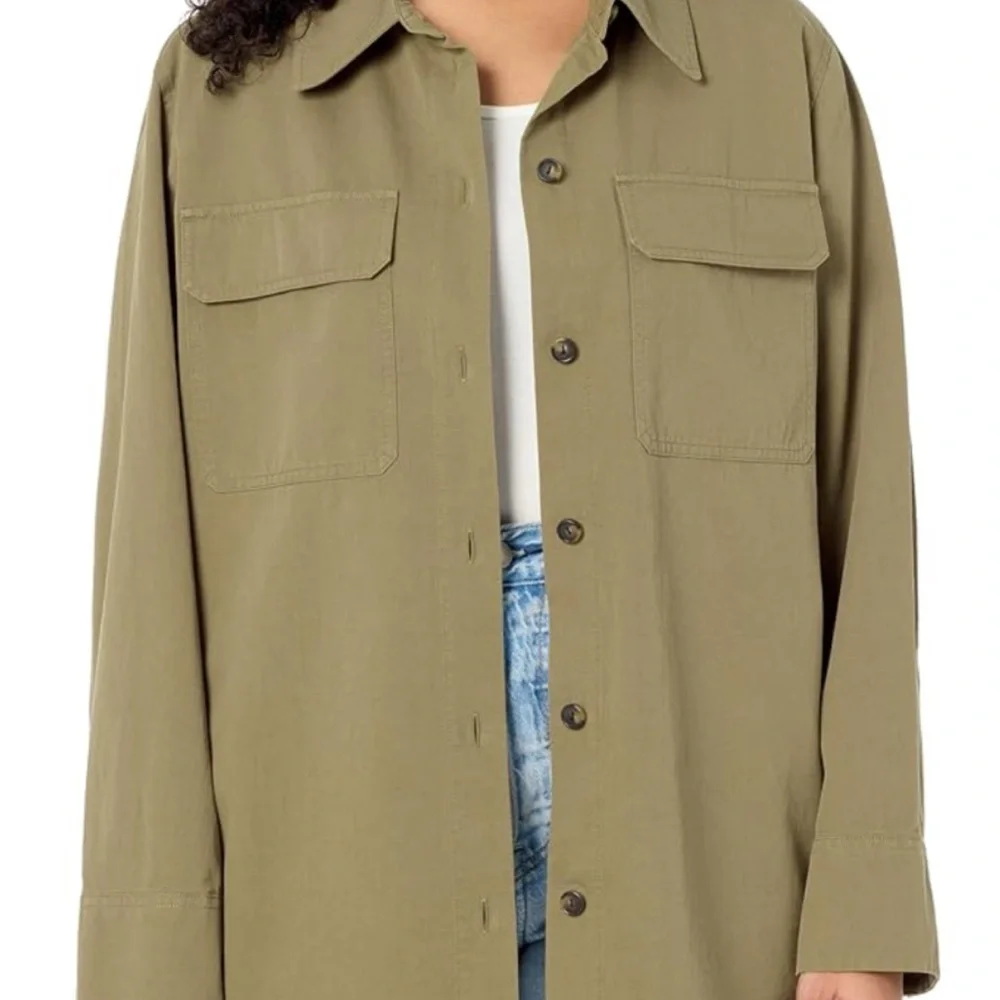 Vince| NWT Olive Green Women's Jacket Size Medium - Picture 1 of 8